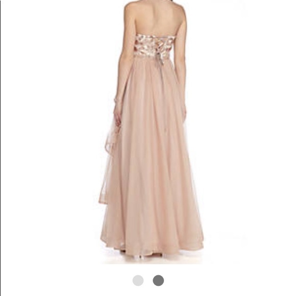 NWT Strapless Sequin formal dress SIZE 1 - Picture 2 of 4